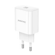 Зарядное устройство BOROFONE 1xUSB-C PD20W BA81A white (6941991108181)