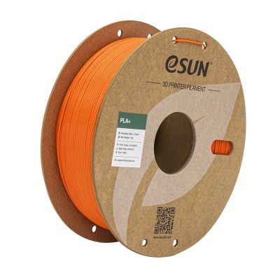 Пластик для 3D-принтера eSUN PLA+ P1.75мм, 1кг, orange (PLA+P175O1)