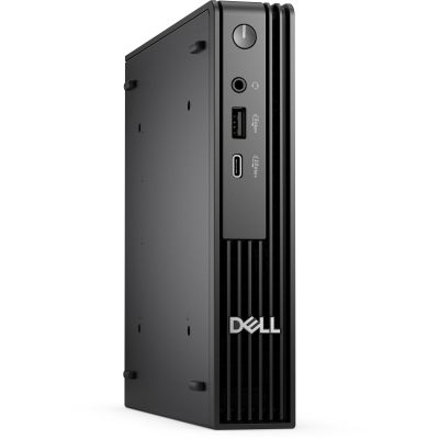 Компьютер Dell Pro Micro QCM1250 / i3-14100T, 16, 512, WLAN+BT, KM (BTO003_QCM1250_UA_UBU)