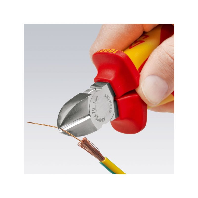 Кусачки KNIPEX боковые (70 06 160)