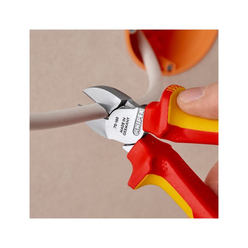 Кусачки KNIPEX боковые (70 06 160)