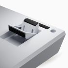 Клавіатура Ducky One X Magnetic Switch Wireless UA White (ON2408AST3-DAUSPDOECL2WW1)