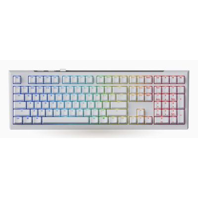 Клавіатура Ducky One X Magnetic Switch Wireless UA White (ON2408AST3-DAUSPDOECL2WW1)