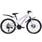 Велосипед Formula 24" BLACKWOOD DD FR рама-12,5" AL 2026 біло-рожевий (OPS-FR-24-444)