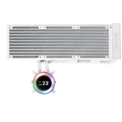 Система рідинного охолодження Lian Li HydroShift II LCD-C 360 FANLESS White (G89.GHS2LCD36W.00)