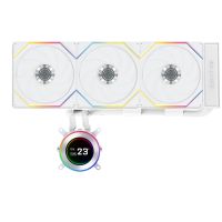 Система рідинного охолодження Lian Li HydroShift II LCD-C 360 FANLESS White (G89.GHS2LCD36W.00)