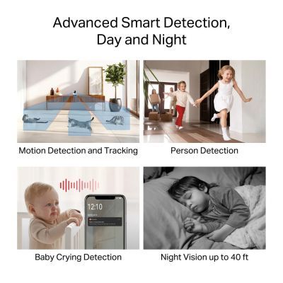 Камера видеонаблюдения Mercusys IP-Камера MERCUSYS (MC200) FHD N300 microSD motion detection (MC200)