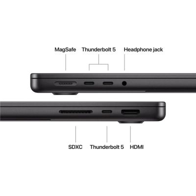 Ноутбук Apple MacBook Pro 14 A3426 M5 Pro Space Black (MGDT4UA/A)
