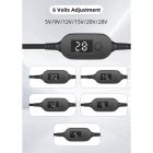 Кабель питания USB-C to DC 5.5x2.5mm 1.0m 5V/9V/12V/15V/20V/28V 140W black XoKo (XK-K695)