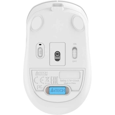 Мишка A4Tech FG10CS Air2 Wireless Grayish White (4711421997973)