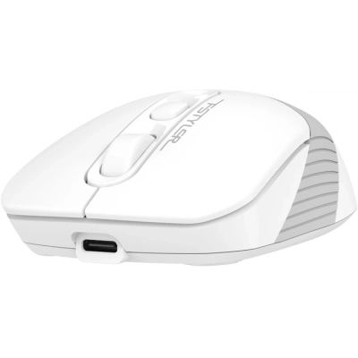 Мишка A4Tech FG10CS Air2 Wireless Grayish White (4711421997973)