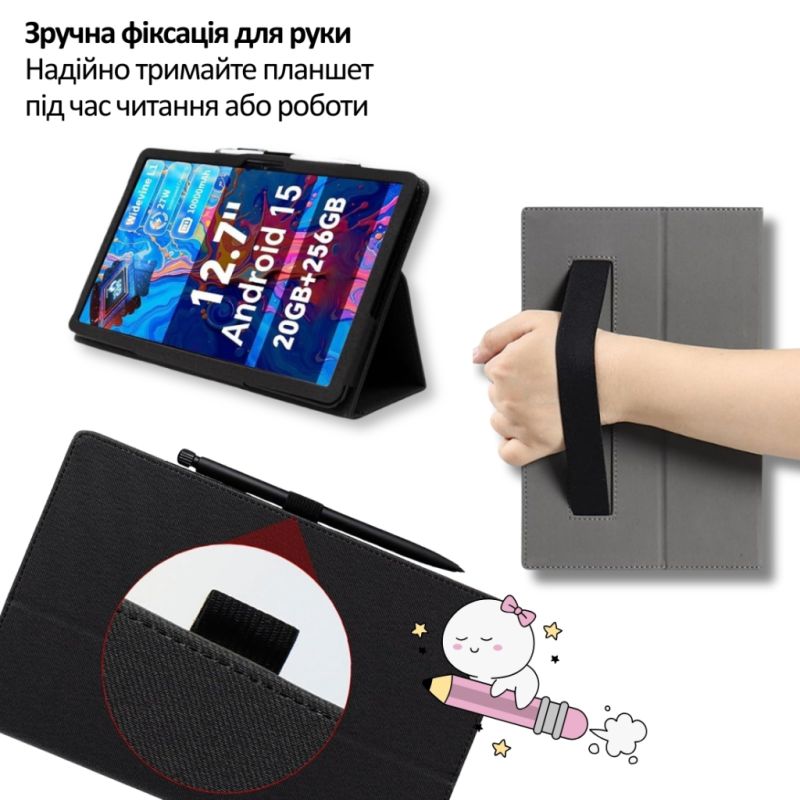 Чехол для планшета BeCover Slimbook Teclast ArtPad Pro 12.7" Black (715129)