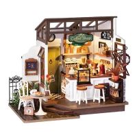 Конструктор Robotime Rolife дерев\'яний 3D Кафе Slow Life (DG162)