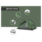 Намет Naturehike NH21ZP008 оливково-зелений (6927595777442)