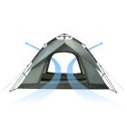 Намет Naturehike NH21ZP008 оливково-зелений (6927595777442)