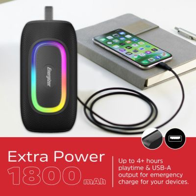 Акустична система Energizer (BTS163) Black (BTS163)