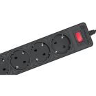 Мережевий фільтр живлення REAL-EL RS-Protect 505, 3m, black (EL122300045)