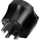 Переходник EU to UK 220V black Essager (ECTZH-YCC01-Z)
