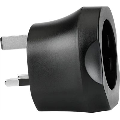 Переходник EU to UK 220V black Essager (ECTZH-YCC01-Z)