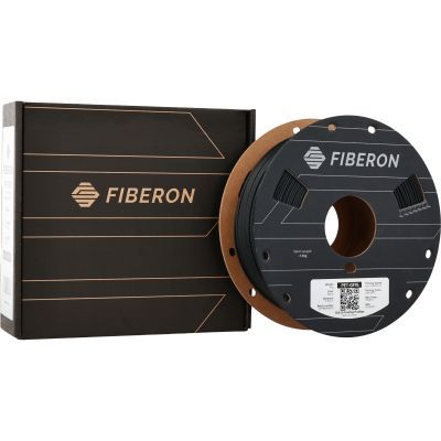 Пластик для 3D-принтера Polymaker Fiberon PET-GF15 1,75mm 0,5kg BLACK (FL02001)