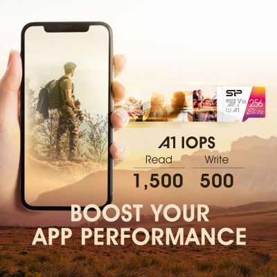 Карта пам\'яті Silicon Power 32GB microSD class10 UHS-I A1 V10 Elite COLOR (SP032GBSTHBV1V20SP)