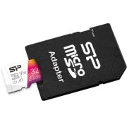 Карта пам\'яті Silicon Power 32GB microSD class10 UHS-I A1 V10 Elite COLOR (SP032GBSTHBV1V20SP)