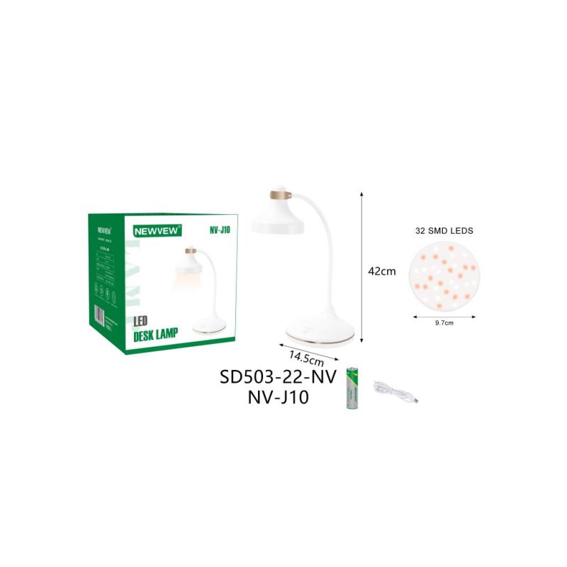 Настольная лампа NEWVEW NV-J10 1200mAh White (NWVW-NV-J10-WH)