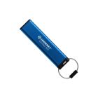 USB флеш накопитель Kingston 128GB IronKey Keypad 200 Type-C Encrypted Blue USB 3.2 (IKKP200C/128GB)
