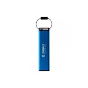 USB флеш накопитель Kingston 128GB IronKey Keypad 200 Type-C Encrypted Blue USB 3.2 (IKKP200C/128GB)