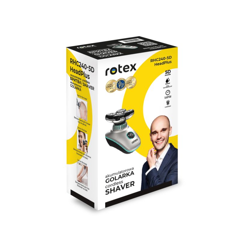 Електробритва Rotex (RHC240-5D HeadPlus)