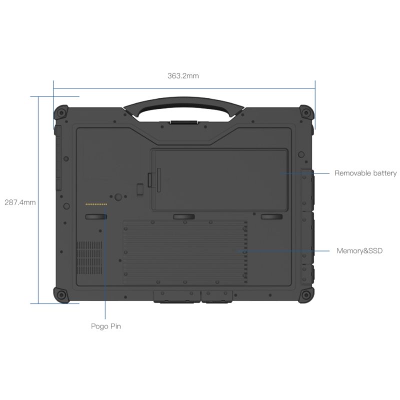 Ноутбук Vinga Scout X14A (X14A-1235161024BWP)