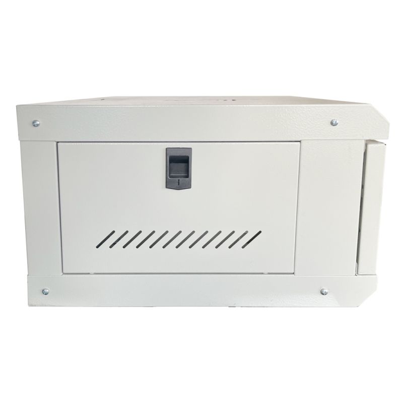 Шкаф настенный GEAR 4U 19" 600x600x240 мм, + полка 19", grey (GWMSN-4U-600-600G)