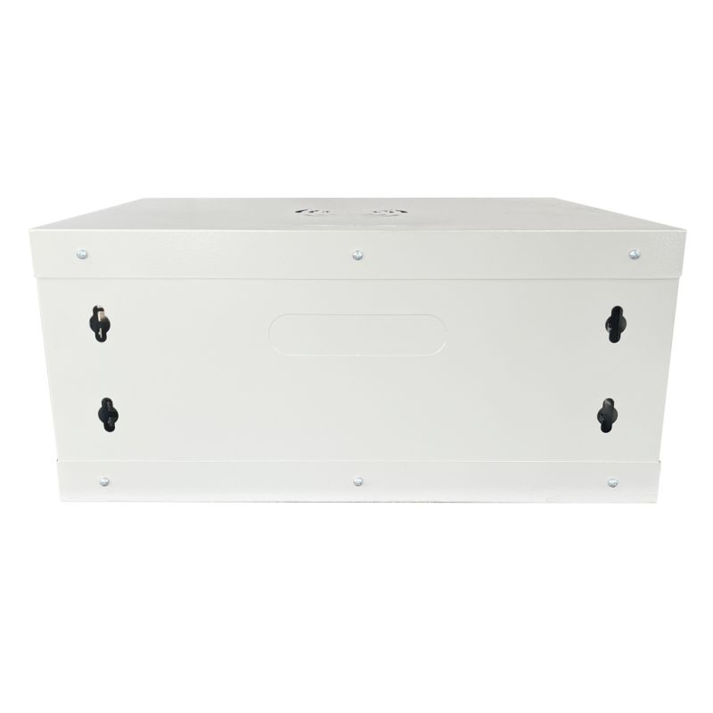 Шкаф настенный GEAR 4U 19" 600x600x240 мм, + полка 19", grey (GWMSN-4U-600-600G)