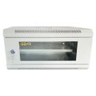 Шкаф настенный GEAR 4U 19" 600x600x240 мм, + полка 19", grey (GWMSN-4U-600-600G)