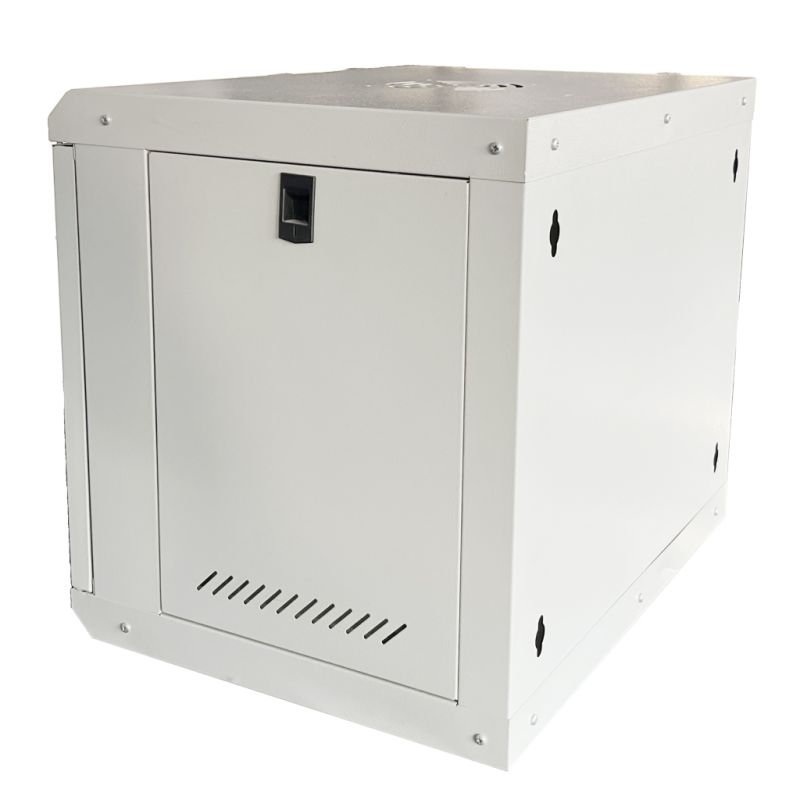 Шкаф настенный GEAR 9U 19" 600x600x450 мм, + полка 19", grey (GWMSN-9U-600-600G)