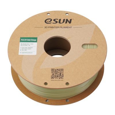 Пластик для 3D-принтера eSUN PLA UV 1,75mm 1kg Green (PLA-UV CC175UV-G1P1)