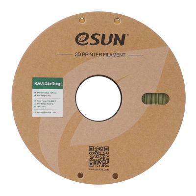 Пластик для 3D-принтера eSUN PLA UV 1,75mm 1kg Green (PLA-UV CC175UV-G1P1)