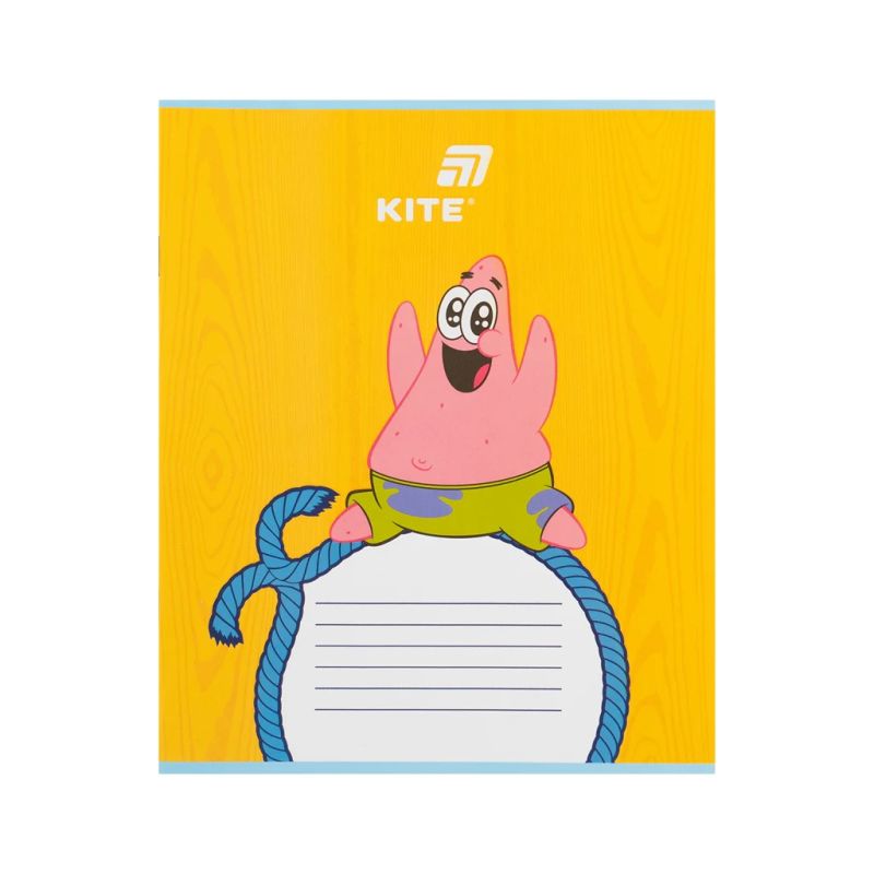 Зошит Kite Sponge Bob, 12 аркушів, коса лінія (SB26-235) (25 шт)