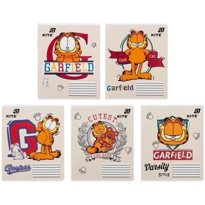 Зошит Kite Garfield, 18 аркушів, клітинка (GF26-236) (20 шт)