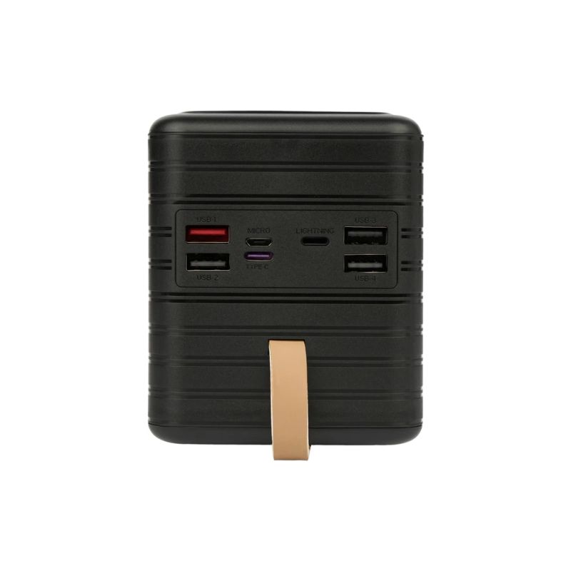 Батарея универсальная AURA NRG-P100 100000mAh 22.5W Black (PBANRG-P100B)