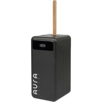Батарея универсальная AURA NRG-P100 100000mAh 22.5W Black (PBANRG-P100B)