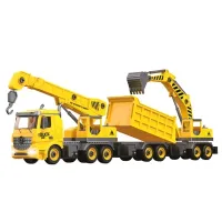 Конструктор Otamanko Автоконструктор 3-в-1 Будівельна служба Кран (FY003A (yellow))