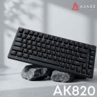 Клавиатура Ajazz AK820 Red Switch USB-C UA Black (AK820-R-B)