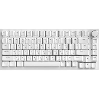 Клавиатура Ajazz AK820 Red Switch USB-C UA White (AK820-R-W)