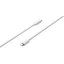 Дата кабель USB-C to USB-C 1.0m 60W 3A braided white Xiaomi (1169401)