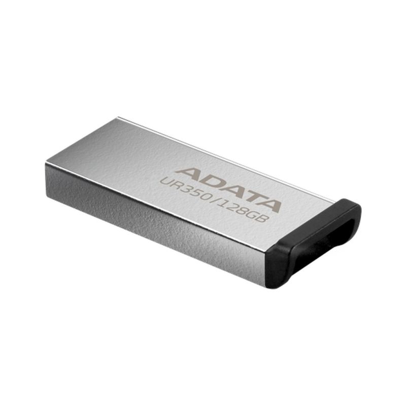 USB флеш накопитель ADATA 128GB UR 350 Silver/Black USB 3.2 (UR350-128G-RSR/BK)