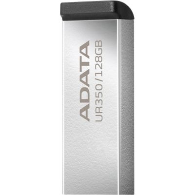 USB флеш накопичувач ADATA 128GB UR 350 Silver/Black USB 3.2 (UR350-128G-RSR/BK)