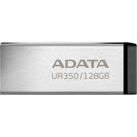 USB флеш накопичувач ADATA 128GB UR 350 Silver/Black USB 3.2 (UR350-128G-RSR/BK)