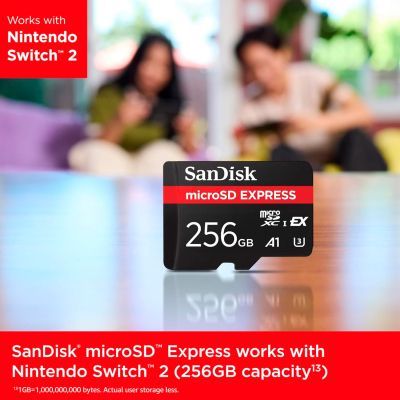 Карта пам\'яті SanDisk 256GB microSDXC class 10 UHS-I U3 A1 Express (SDSQXFN-256G-GN4NN)