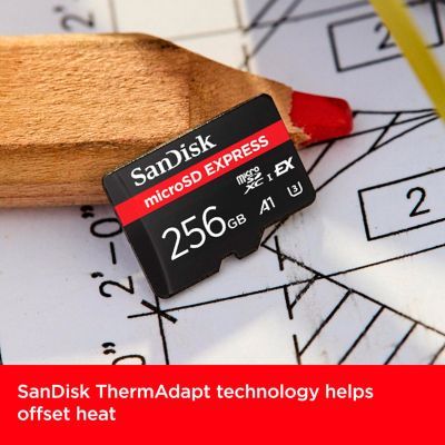 Карта пам\'яті SanDisk 256GB microSDXC class 10 UHS-I U3 A1 Express (SDSQXFN-256G-GN4NN)